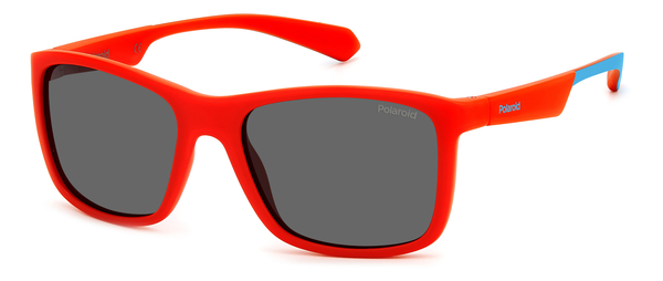 POLAROID-KIDS-8053/S 4E3*M9 RED BLUE(GREY POLARIZED 49*16, Rojo, hi-res 0